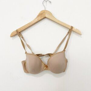 Chantelle Beige T Shirt Bra Size 34B